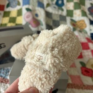 UGG Baby Bixbee Moccasins in Beige